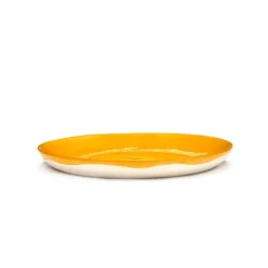 Serax Feast plate, S, 2 pcs, yellow - white