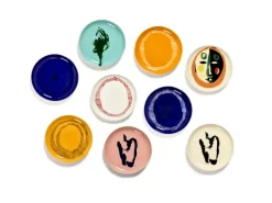 Serax Feast plate, S, 2 pcs, yellow - white