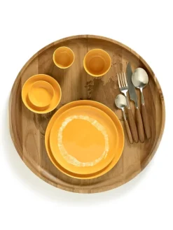 Serax Feast plate, S, 2 pcs, yellow - white