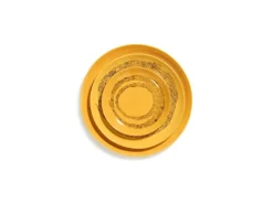 Serax Feast plate, XS, 4 pcs, yellow - black