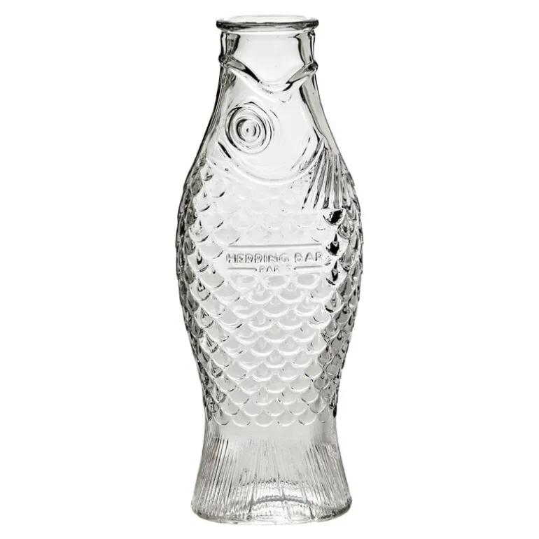 Serax Fish & Fish bottle, clear