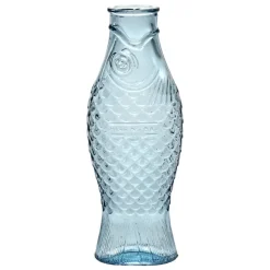 Serax Fish & Fish bottle, blue