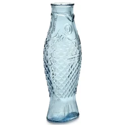 Serax Fish & Fish bottle, blue
