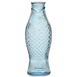 Serax Fish & Fish bottle, blue