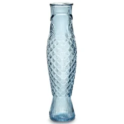 Serax Fish & Fish bottle, blue