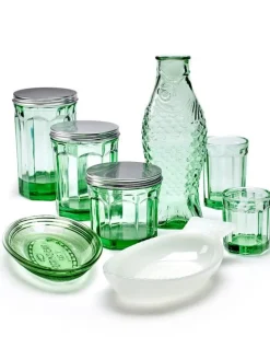 Serax Fish & Fish glass, 40 cl, green