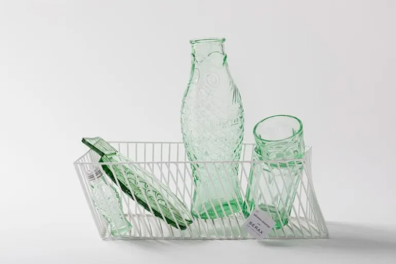 Serax Fish & Fish glass, 40 cl, green