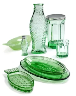 Serax Fish & Fish glass, 22 cl, green