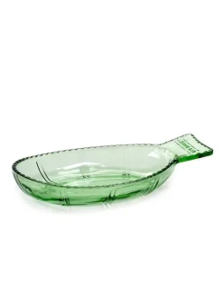 Serax Fish & Fish serving dish, 26 x 14 cm, green