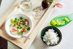 Serax Fish & Fish serving dish, 23 x 10 cm, green