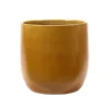 Serax Glazed Shades flower pot, 27 x 29 cm, honey