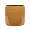 Serax Glazed Shades pot, 34 x 34 cm, honey