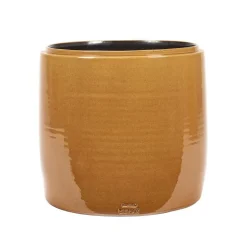 Serax Glazed Shades pot, 34 x 34 cm, honey