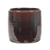Serax Glazed Shades pot, 34 x 34 cm, brown