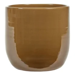 Serax Glazed Shades pot, mustard