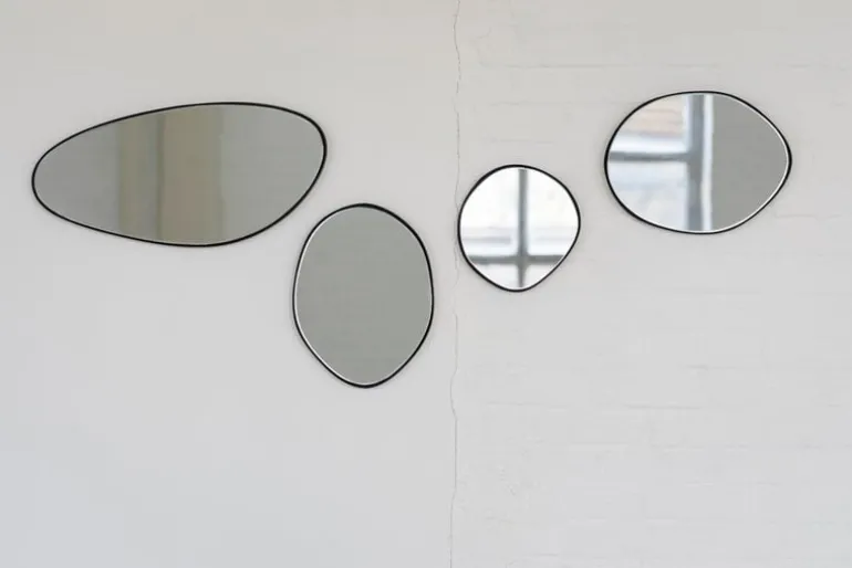 Serax Marie mirror, B, black