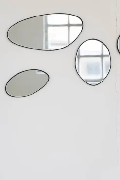 Serax Marie mirror, C, black