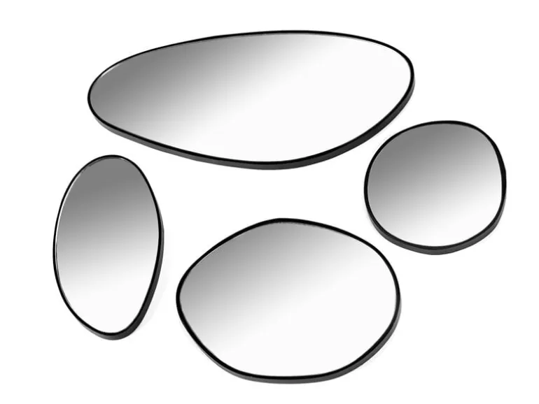 Serax Marie mirror, D, black