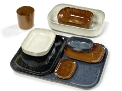 Serax Merci No 6 bowl, ochre/brown