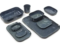 Serax Merci No 4 plate, blue/grey