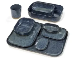 Serax Merci No 2 plate, blue/grey