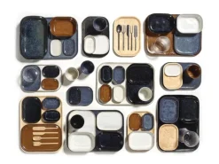 Serax Merci No 2 plate, blue/grey