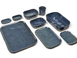 Serax Merci No 3 plate, blue/grey