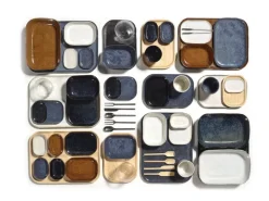 Serax Merci No 2 plate, dark blue