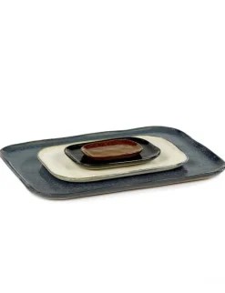 Serax Merci No 3 plate, dark blue