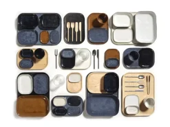 Serax Merci No 3 plate, ochre/brown