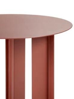 Serax Metal Sculptures side table, S, red tubes