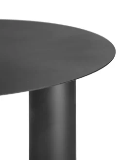 Serax Metal Sculptures side table, L, black tubes