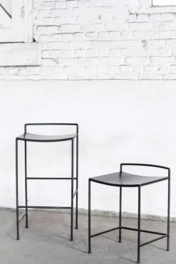 Serax Nello bar stool, 64 cm, black