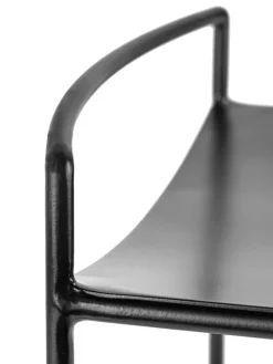 Serax Nello bar stool, 64 cm, black