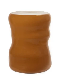 Serax Pawn Organic stool, 43 cm, rust