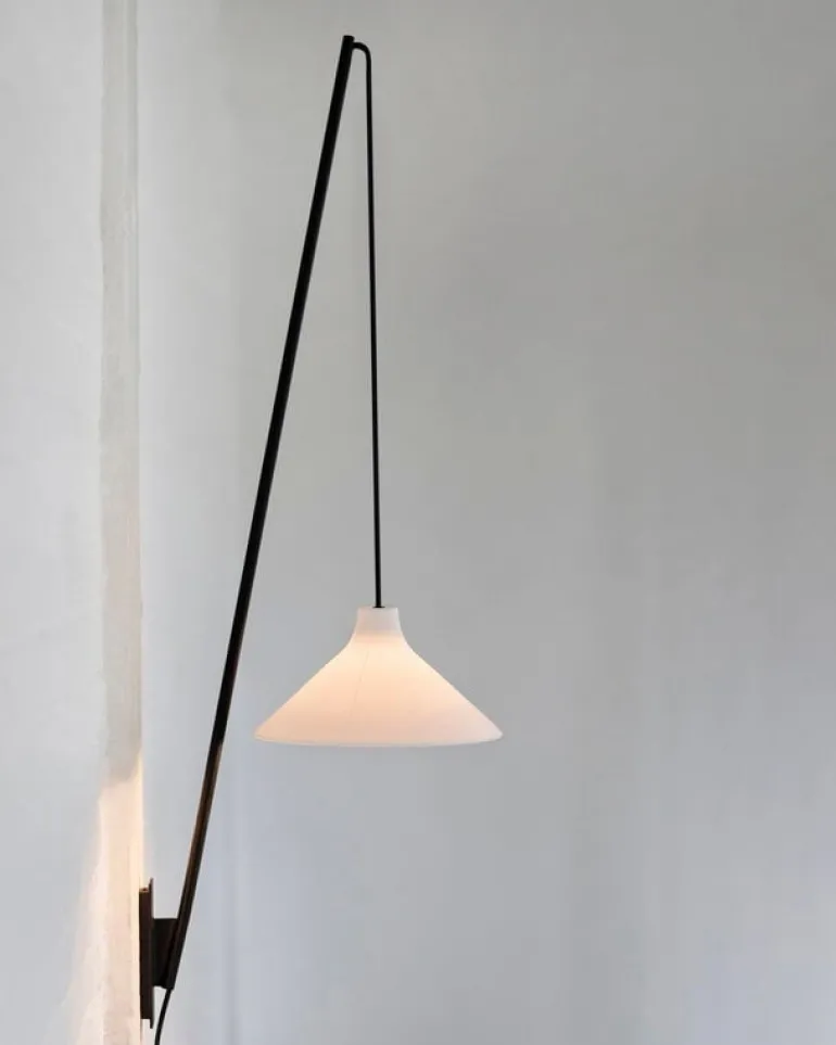 Serax Seam wall lamp, M, white