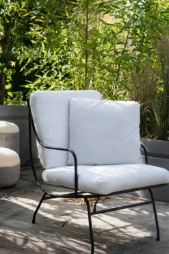 Serax Stresa lounge chair, white - black