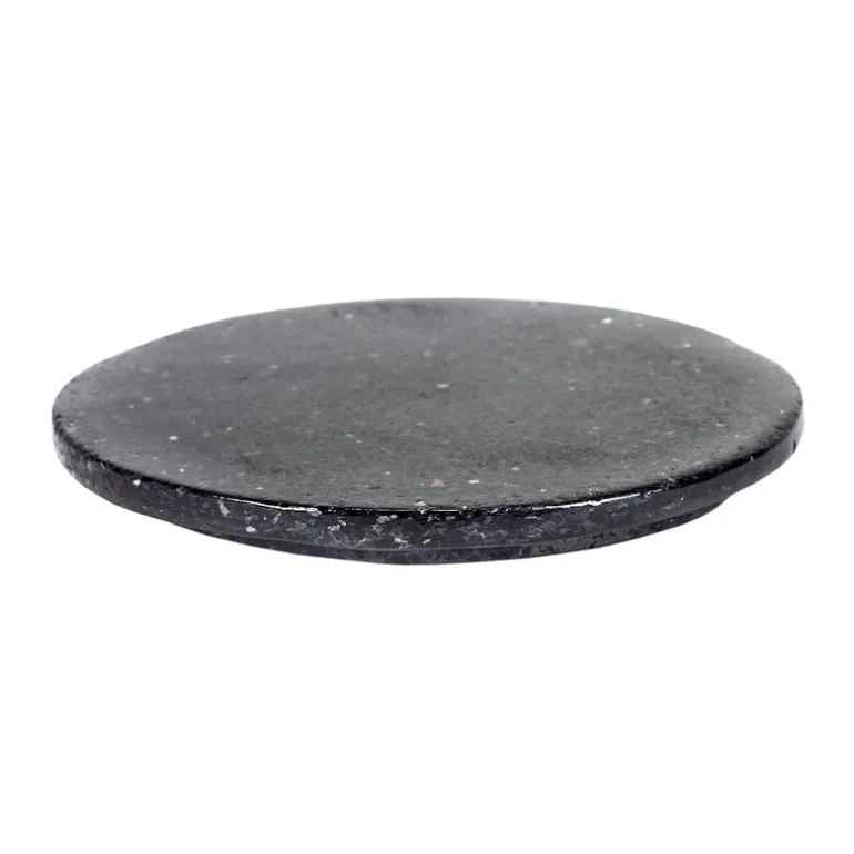Serax Terrazzo tray, round 18 cm, black