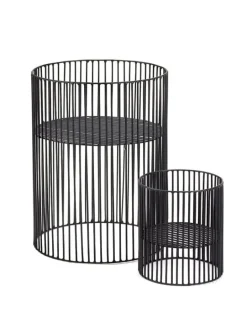 Serax Turn basket, 15,5 cm, black