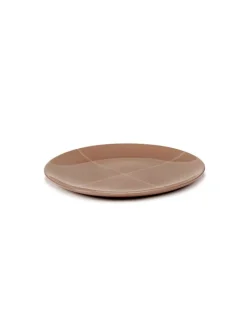 Serax Zuma dinner plate, M, 28 cm, sienna