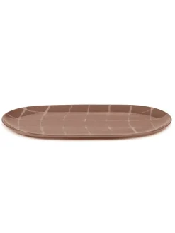 Serax Zuma serving dish, 26 x 47 cm, sienna