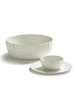 Serax Zuma starter plate, S, 23 cm, salt