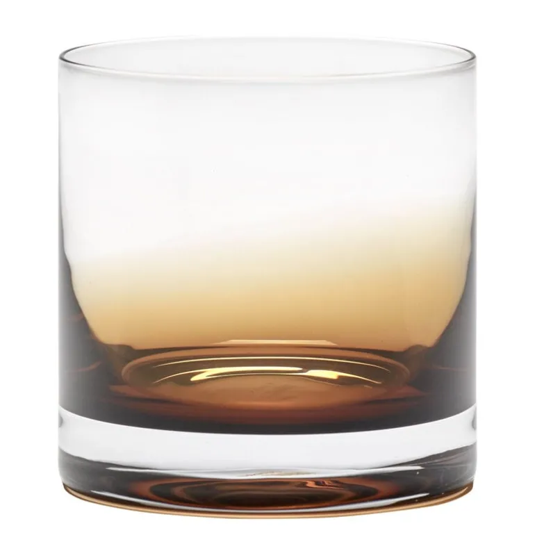Serax Zuma whisky glass, amber