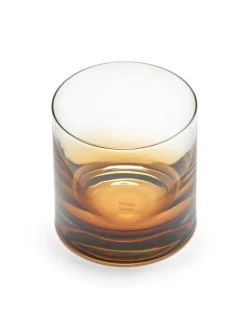 Serax Zuma whisky glass, amber