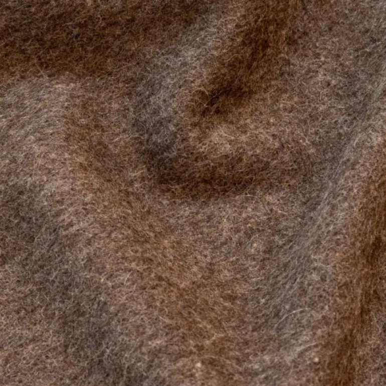 Sibast Alpaca throw, dark brown