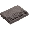 Sibast Alpaca throw, dark grey