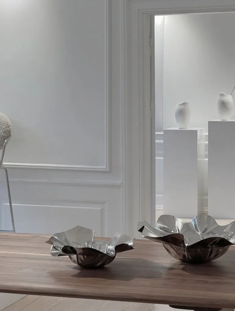 Sibast Contour bowl, 40 cm, stainless steel