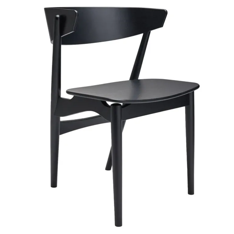 Sibast No 7 chair, black beech