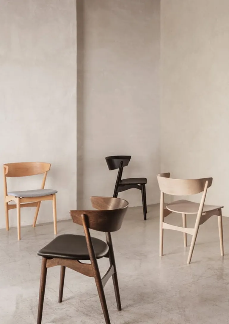 Sibast No 7 chair, black beech