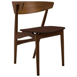 Sibast No 7 chair, dark stained beech